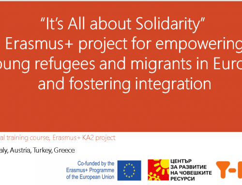 It’s All about Solidarity: Fostering integration in Europe and supporting young refugees and migrants