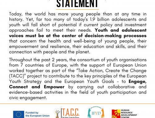 TACC Project Statement – IFYD